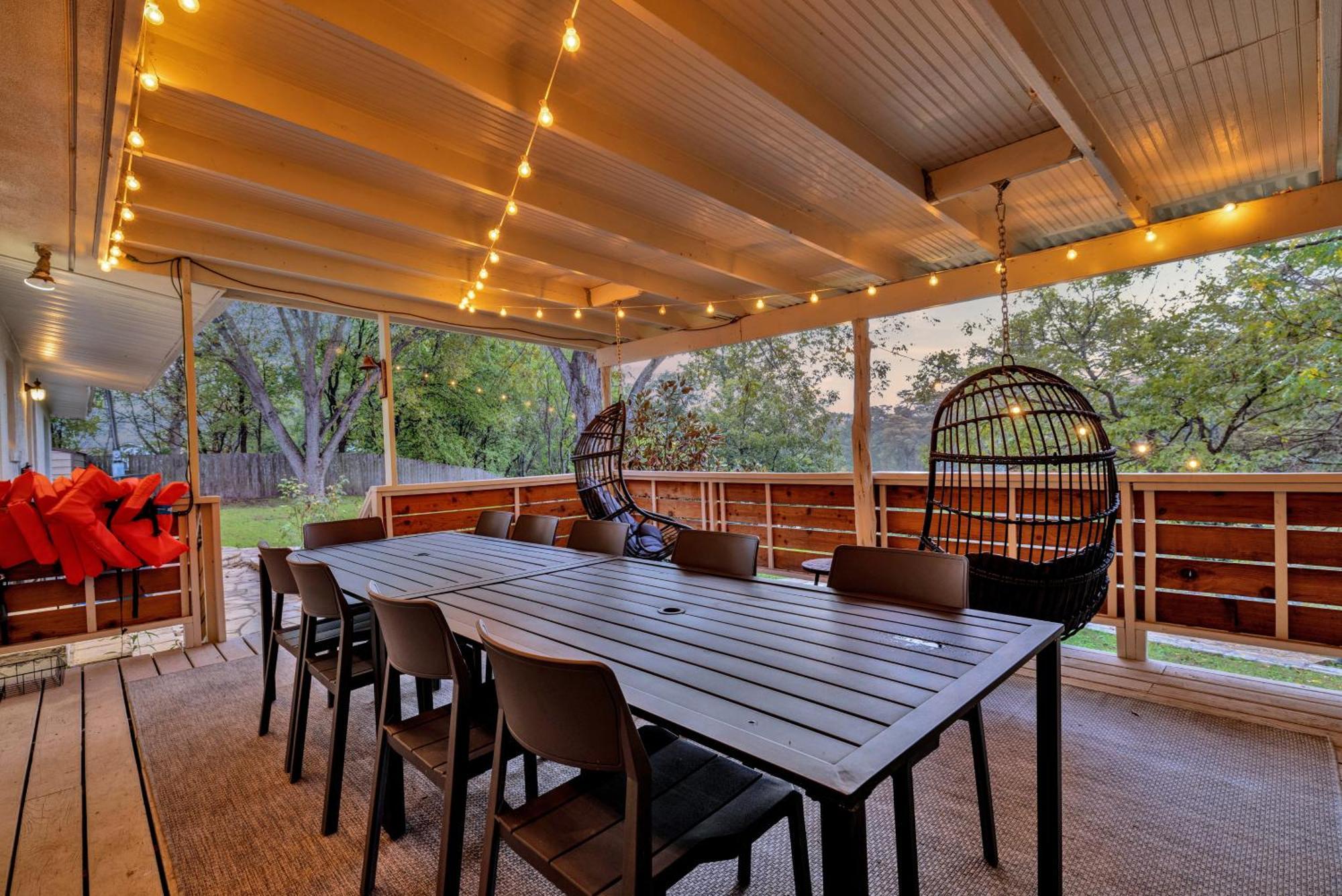 Luxury Lakefront Oasis With Boat Dock-Firepit McQueeney Bagian luar foto